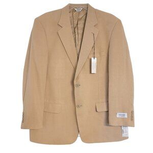 Joseph & Feiss Camelhair Regular Fit Sport Coat Blazer